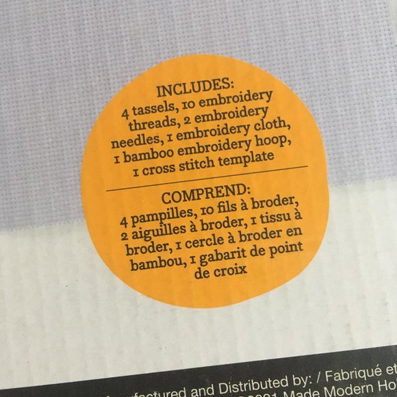 Handmade Modern cross stitch kits NIB - Picture 9 of 13